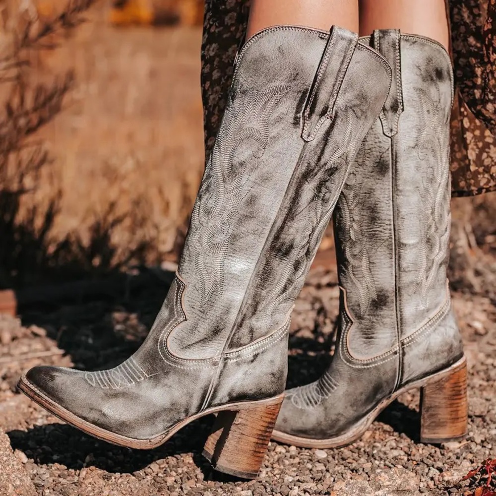 freebird Jackson -  Blue/Gray Boots